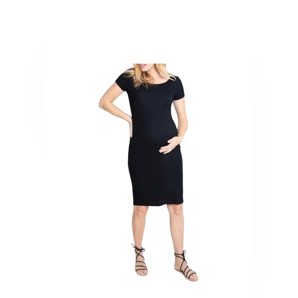 Maternity black dress size :L